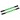 Traxxas Toe links, X-Maxx TUBES, green (2)