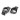 Traxxas Caster blocks (c-hubs), 6061-T6 aluminum (gray-anodized), left & right