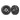 Traxxas Method 105 2.2” black chrome beadlock wheels, Canyon Trail 5.3x2.2” tires (2)