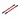 Traxxas Toe links, front (TUBES red-anodized) (2)