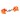 Traxxas Steering blocks, extreme heavy duty, orange (left & right)/ 3x20mm BCS (2) (for use with #9080 upgrade kit)