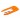 Traxxas Sledge Chassis Skidplate, Orange