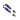 Traxxas Shocks, GT-Maxx, long, aluminum (blue-anodized) (fully assembled w/o springs) (2)