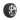 Mounted RR 5-Spoke Wheel/Tire 54x30mm Chrome (2)