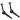 Yeah Racing Tamiya TT-02 Steel Universal Drive Shafts (2)