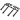 Yokomo MS1.0 Front & Rear Body Post Set (Hard)