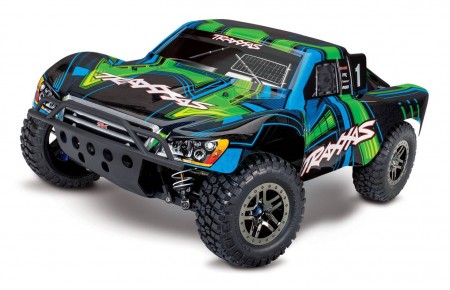 Traxxas Slash 4X4 Ultimate 1/10 Scale 4X4 Electric Short Course Truck RTR (green)