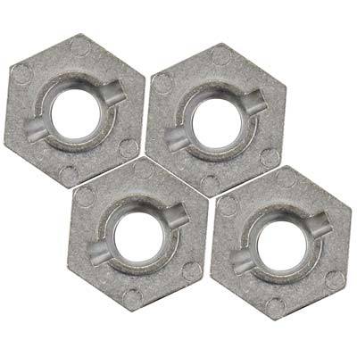 HPI Racing Hex Wheel Hub, 17mm, Silver (Savage X) HPI86804
