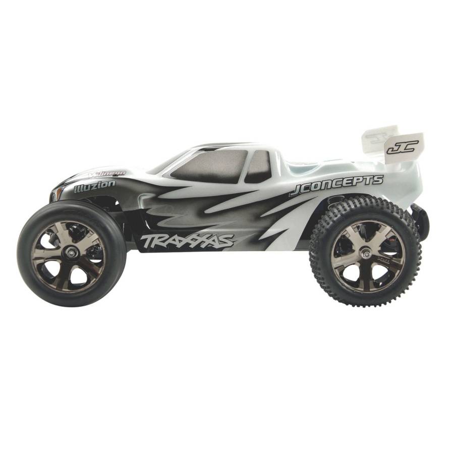 JConcepts 0042 Traxxas Rustler VXL Illuzion Hi-Speed Body with Wing Clear