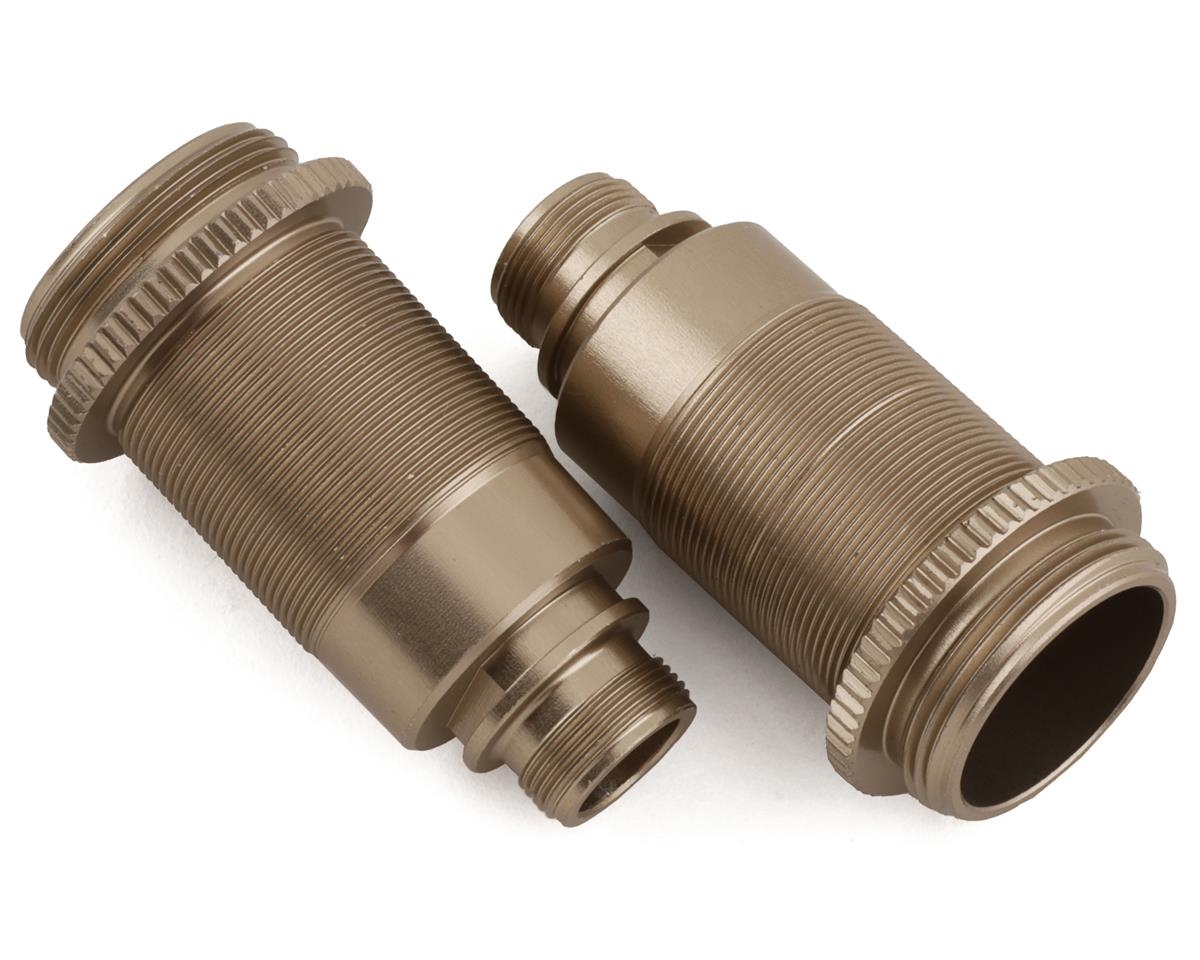Team Associated Factory Team Front Shock Bodies with Genuine FOX Kashima  Coat, 13x23mm (2)