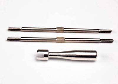 Traxxas 96mm Titanium Turnbuckles Set (2) TRA2338X | Larry's