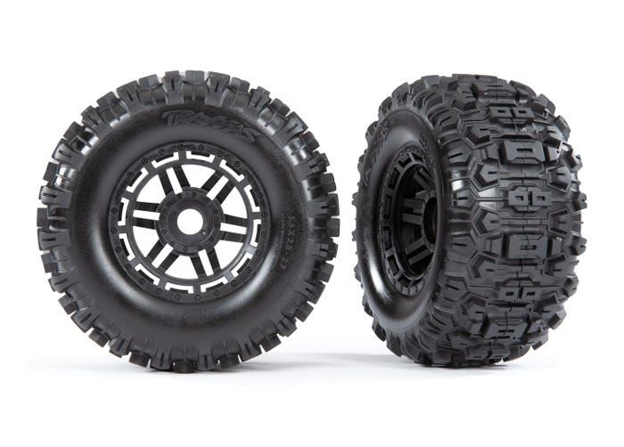 traxxas sledgehammer tires